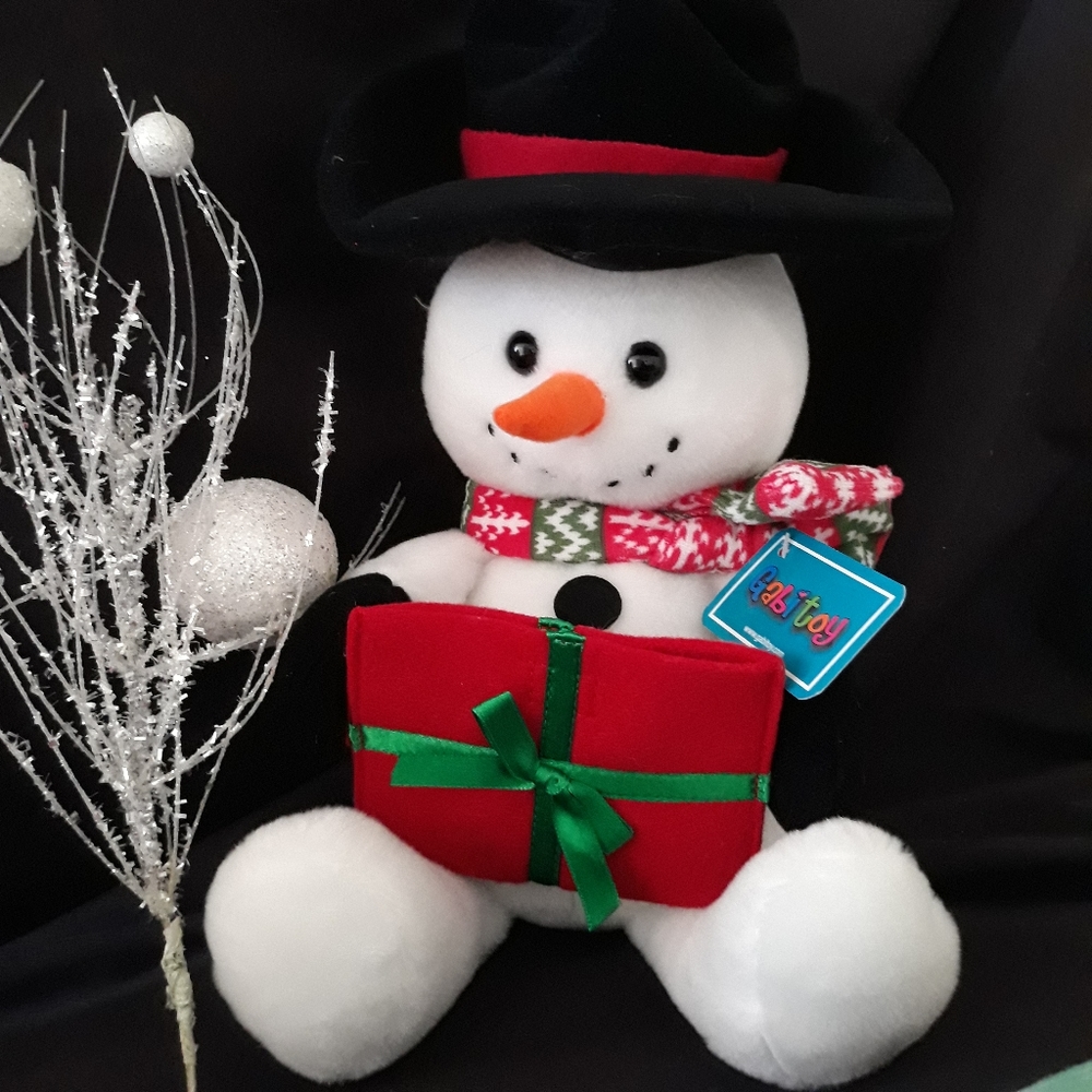 NWOT Snowman with Gift Card Holder (SOLD)